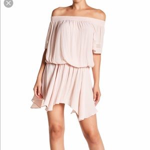 Ramy Brook Jessica Crochet Trim Off-the-Shoulder